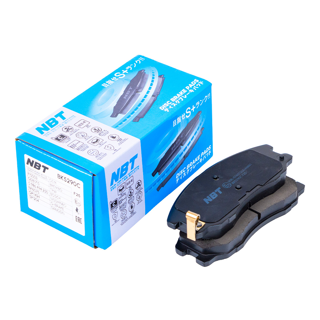 Колодки тормозные дисковые NBT BK5290C / NP6075 / SP1204 / 0986494250 / GDB1715 / P10003 / GP11424
