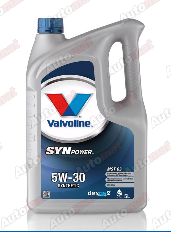 Масло моторное Valvoline Synpower MST 5W-30 C3, 5л