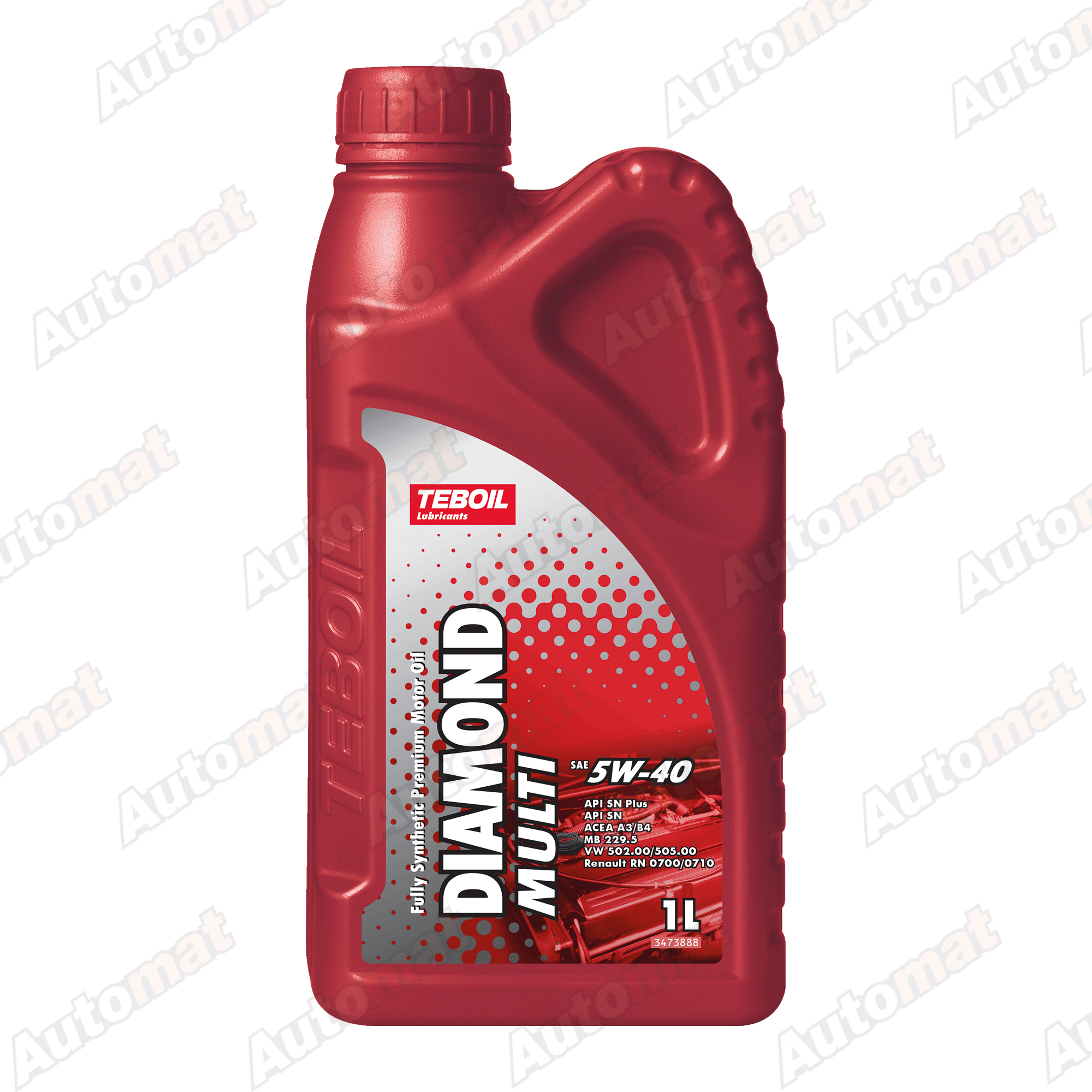 Масло моторное Teboil Diamond ECP 5W-30 C3 синтетическое, 1л