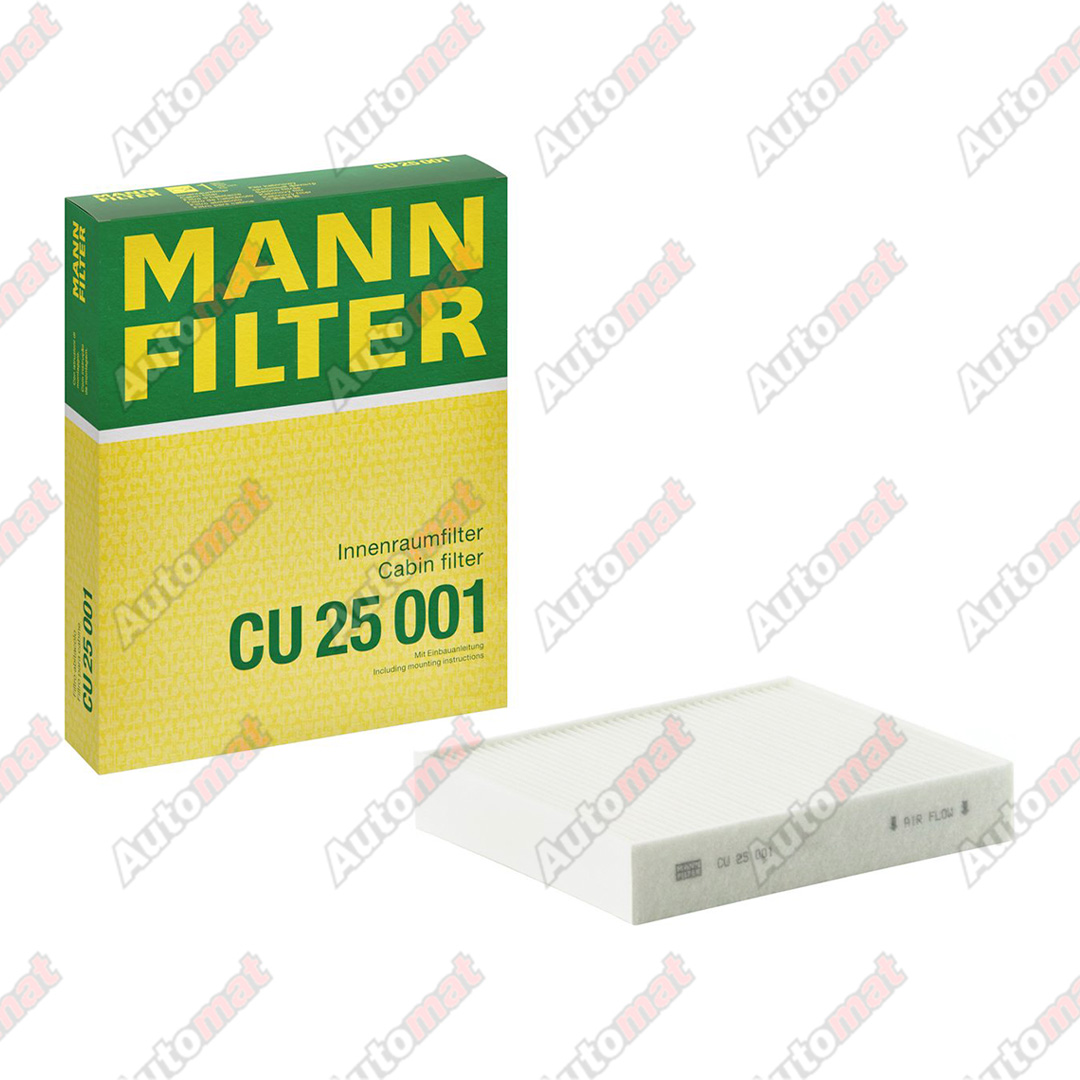 Фильтр салонный MANN-FILTER CU 25 001