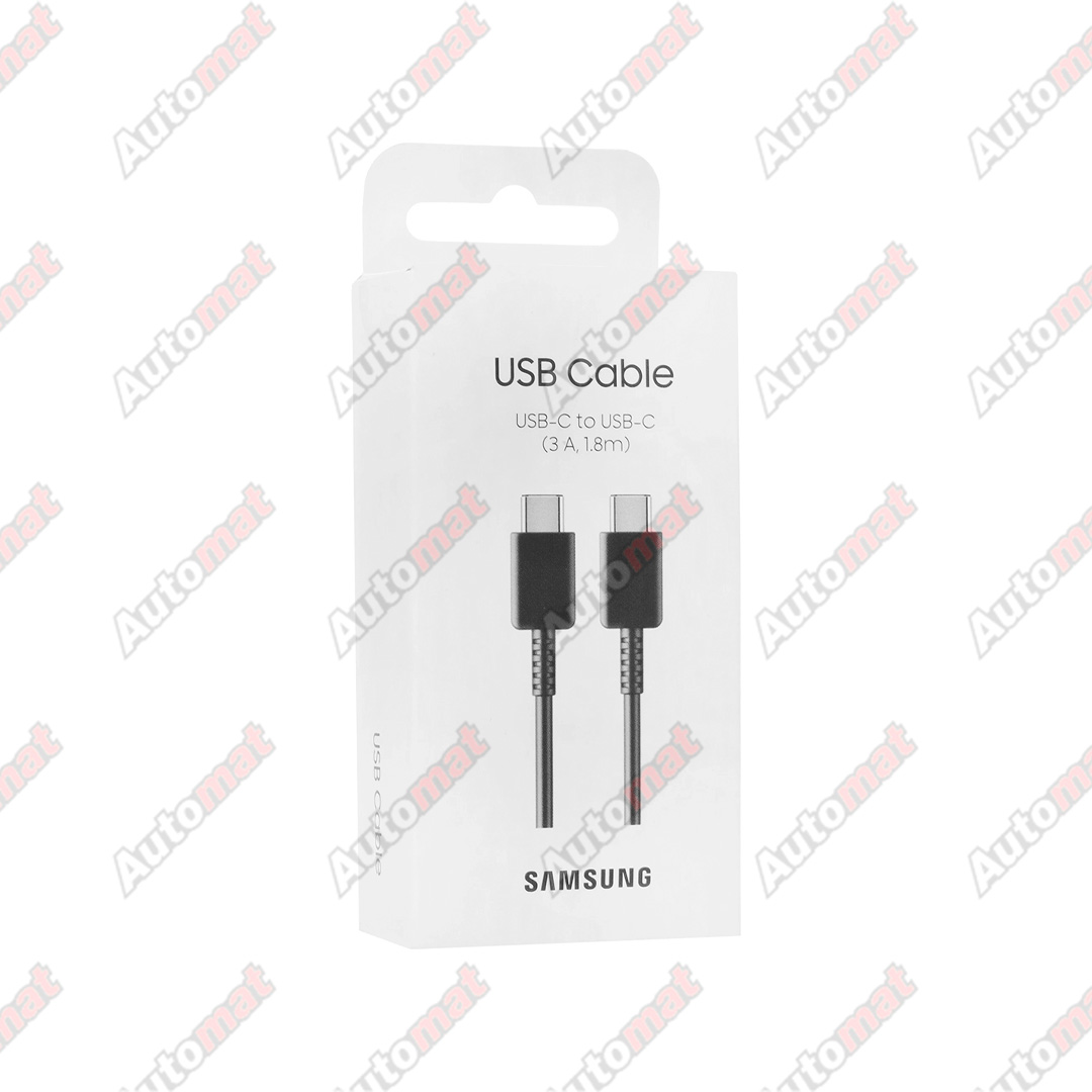 Кабель Samsung USB Type-C to USB Type-C, Black 1.8m
