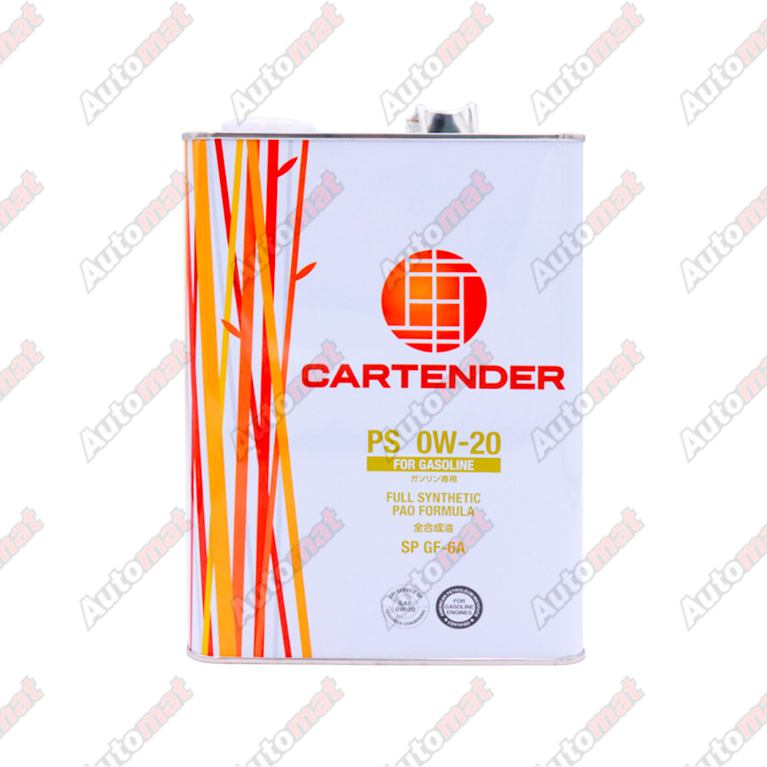 Масло моторное Cartender 0W-20 PS SP GF-6A, 4л