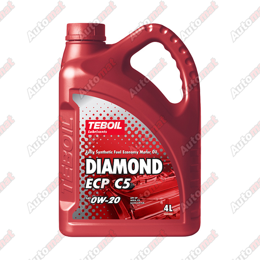 Масло моторное Teboil Diamond ECP 0W-20 C5, 4л