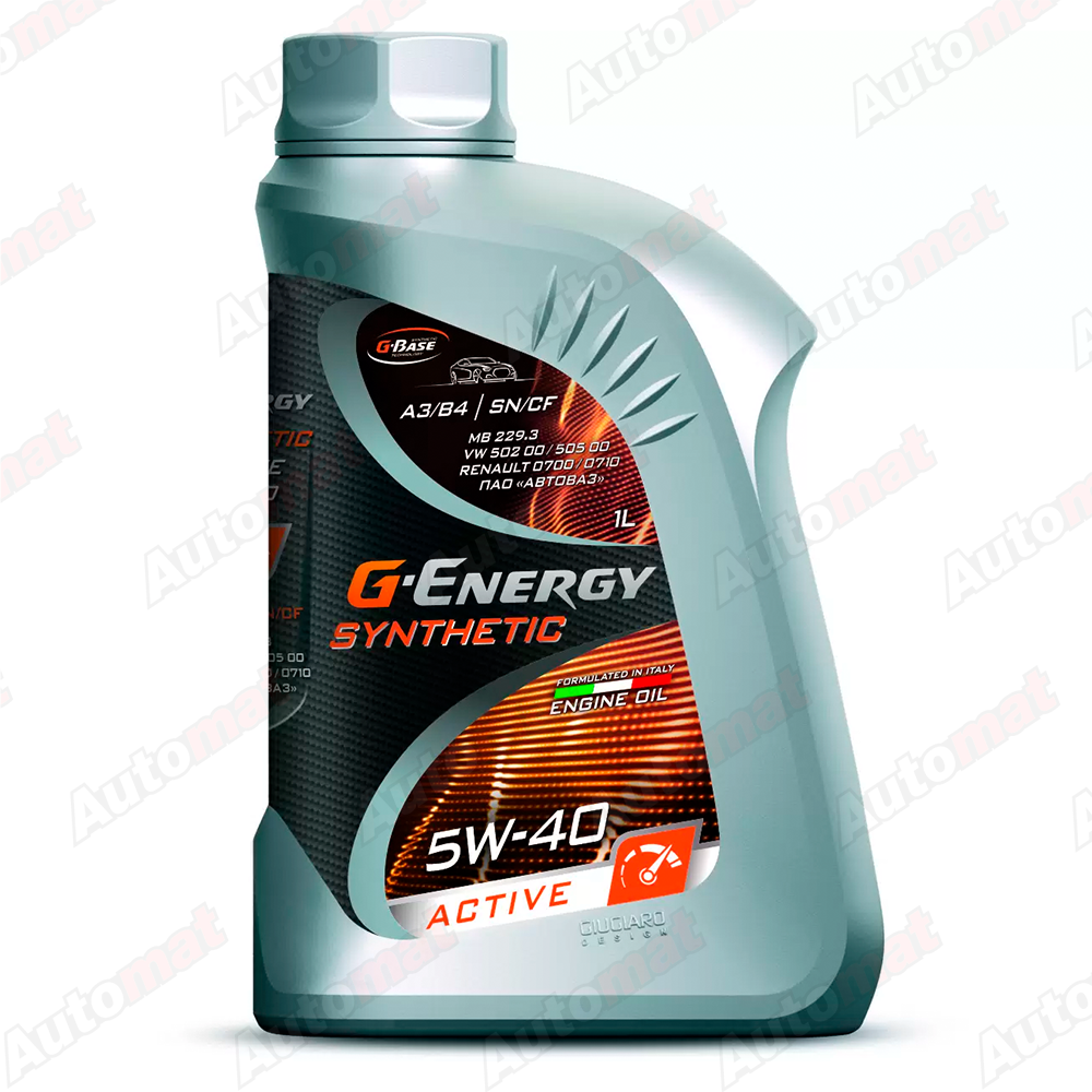 Масло моторное G-Energy Synthetic Active 5W-40 1л