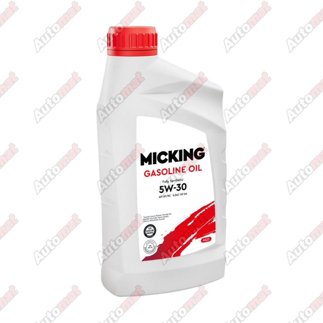Масло моторное MICKING Gasoline Oil MG1 5W-30 API SP/RC 1л