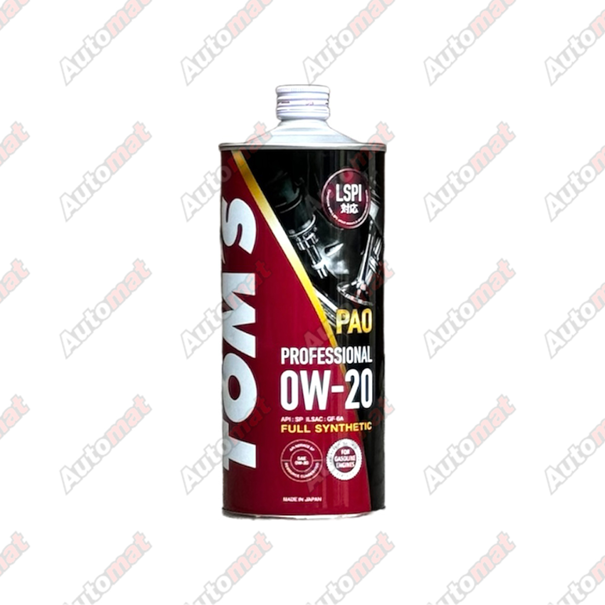 Масло моторное TOM`S Professional PAO 0W-20 SP GF-6A, 1л