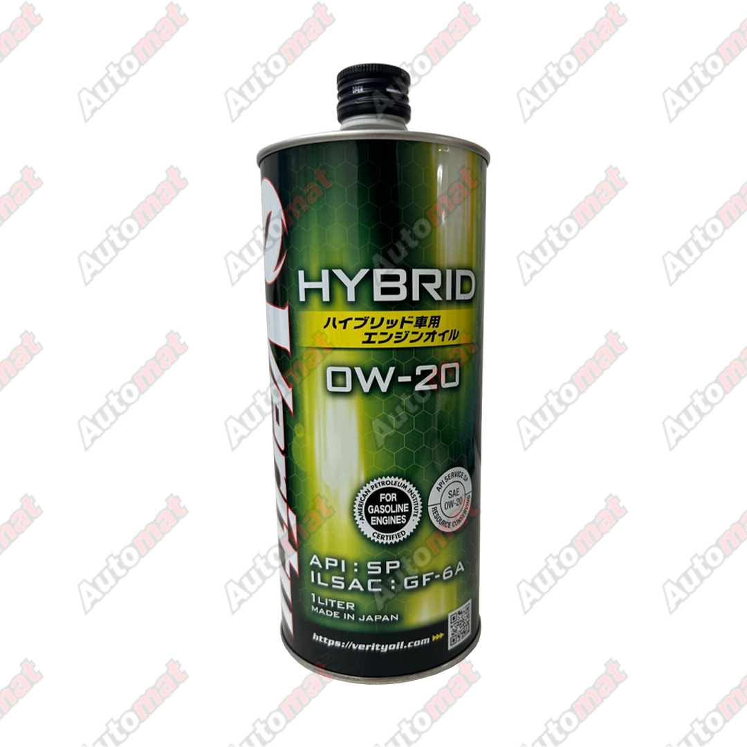 Масло моторное синтетическое VERITY HYBRID 0W20 SP/GF-6A 1л