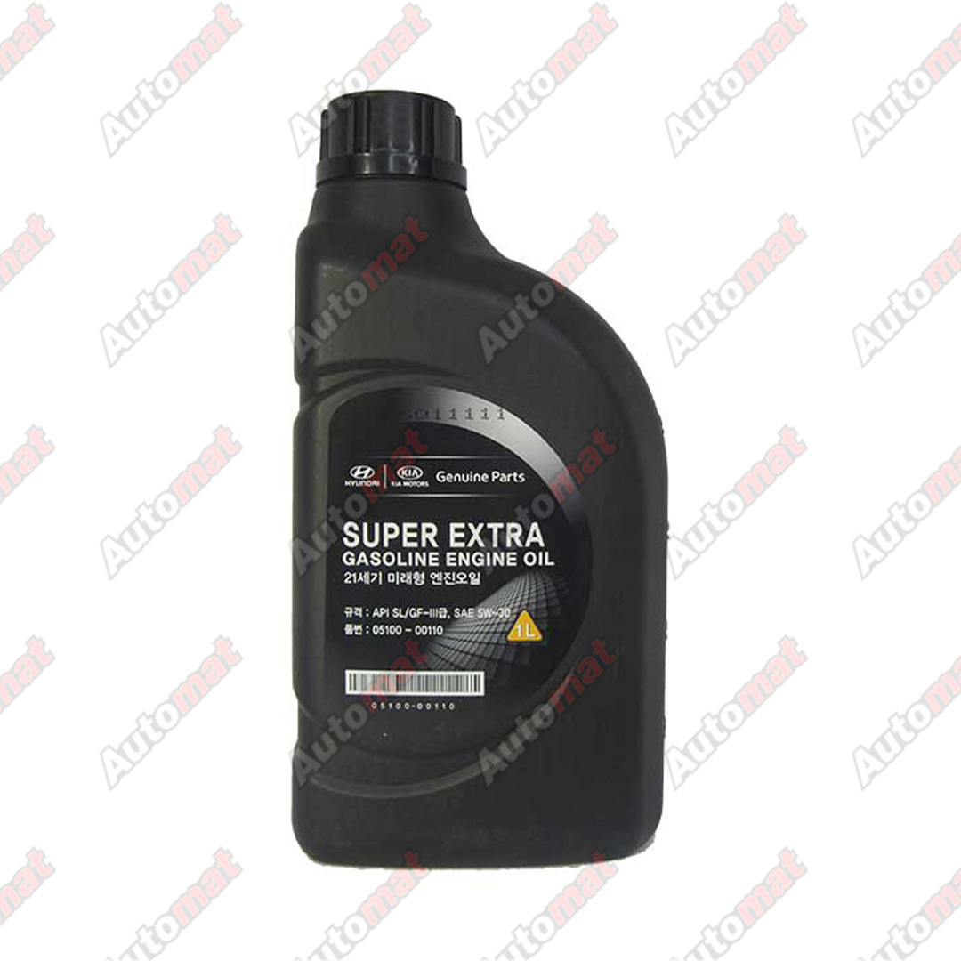 Масло моторное HYUNDAI/KIA Super Extra Gasoline 5W-30 SL/GF-3, 1л