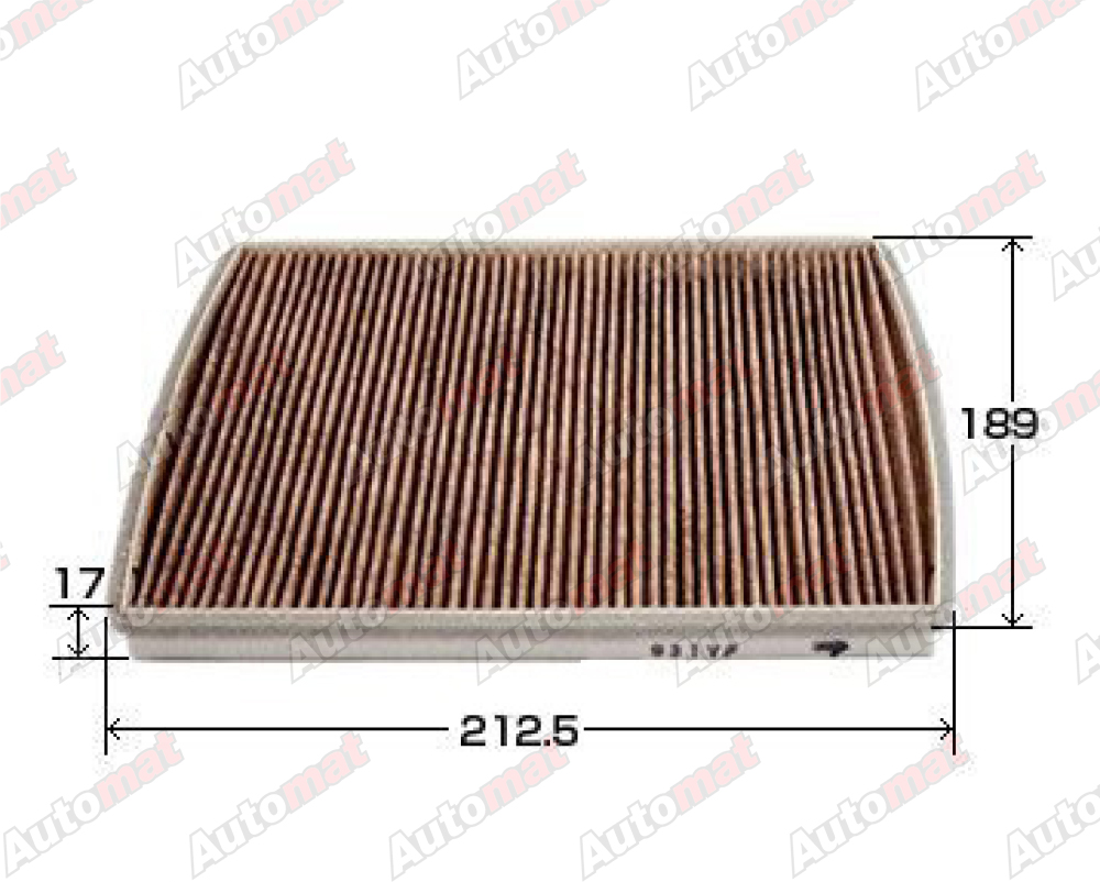 Салонный фильтр VIC AC-931EX угольный