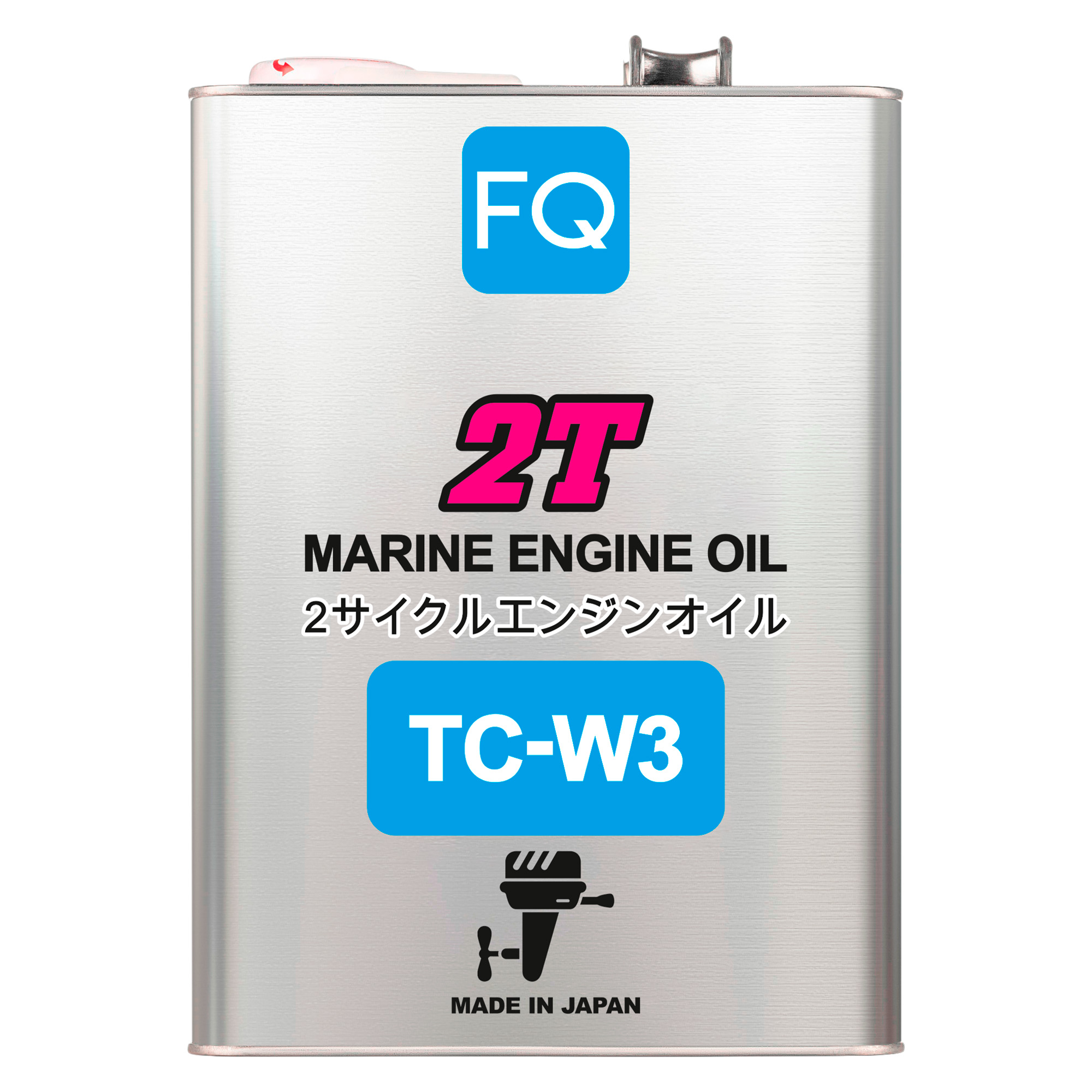 Масло моторное FQ 2T MARINE ENGINE OIL TC-W3, 4л