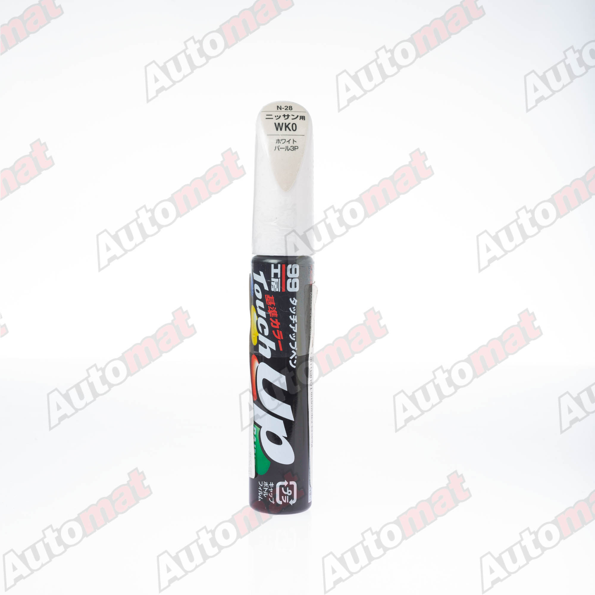 Краска для ремонта сколов и царапин Soft99 TOUCH UP PAINT WK0, флакон с кисточкой, 12 мл