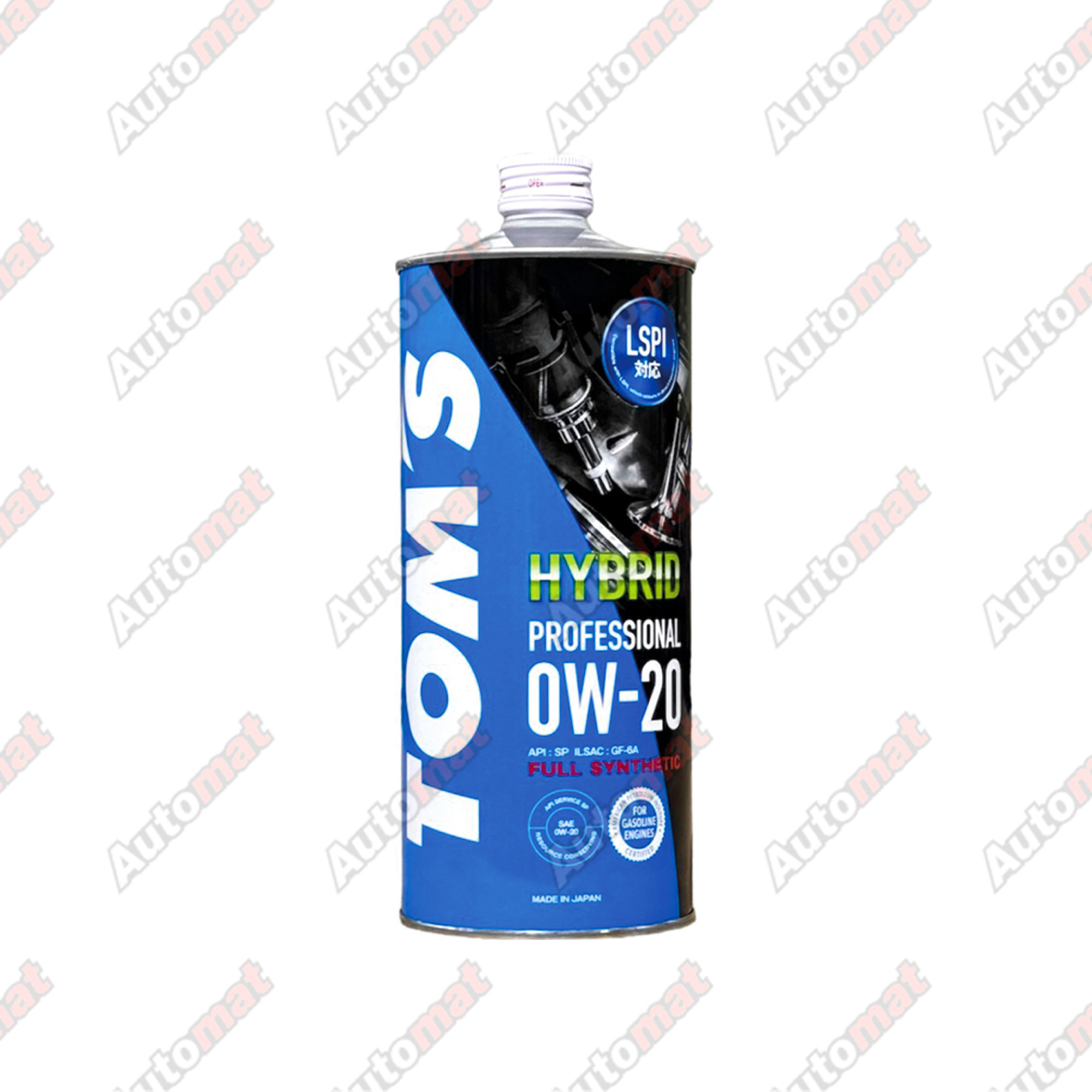 Масло моторное TOM`S Professional 0W-20 SP GF-6A Hybrid, 1л