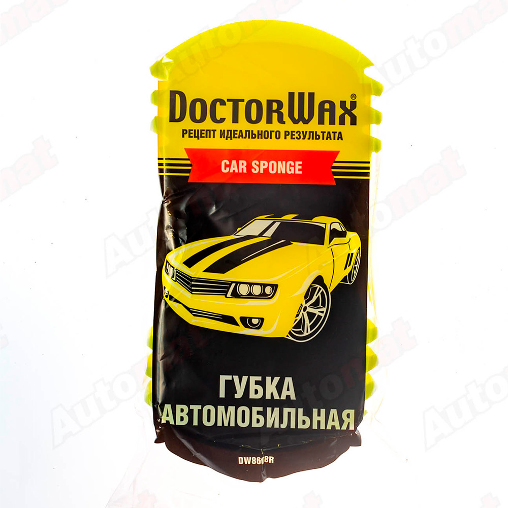Губка для мытья автомобиля DOCTORWAX / DW8608R