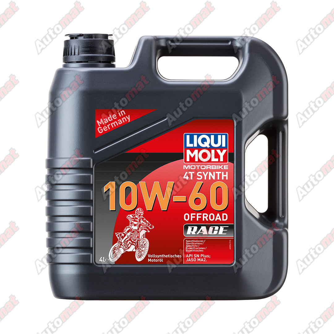 Масло моторное Liqui Moly Motorbike Offroad Race 10W-60 4T, 4л
