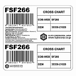 Трансмиссионный фильтр FQ FSF266