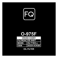 Фильтр масляный FQ O-975