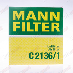 Фильтр воздушный MANN-FILTER C 2136/1