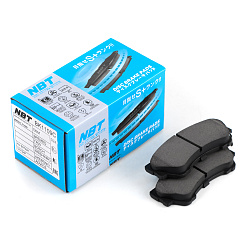 Колодки тормозные дисковые NBT BK1109C / SN124P / AN-697WK / GP05134 / D5134M