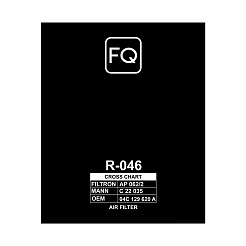 Фильтр воздушный FQ R-046