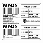 Трансмиссионный фильтр FQ FSF429