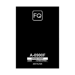 Фильтр воздушный FQ A-0900F