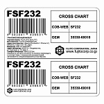 Трансмиссионный фильтр FQ FSF232